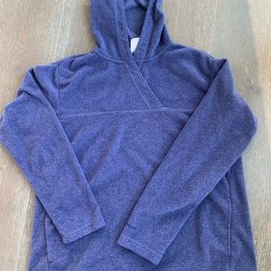 Patagonia fleece long sleeve hoodie, Women’s L